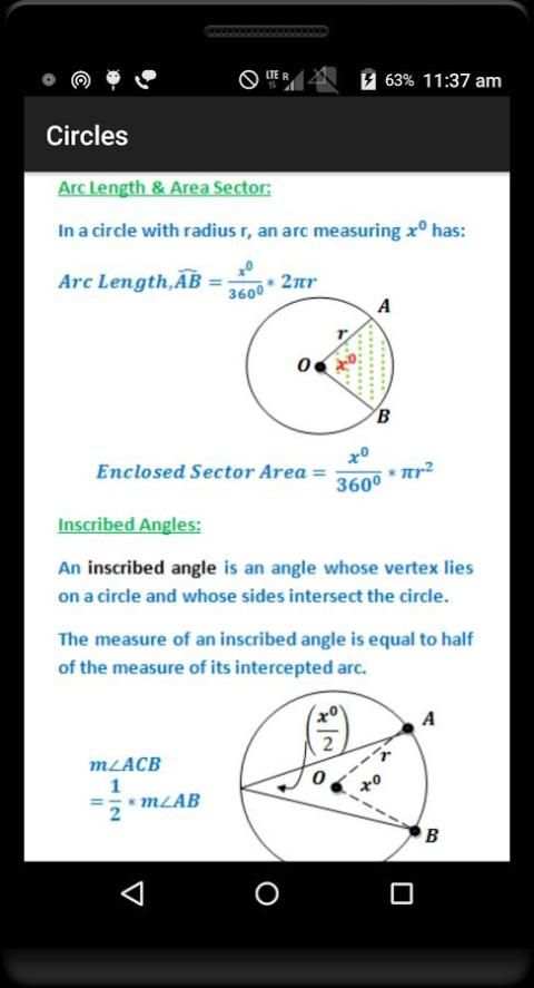 Math Formulae Lite (Free) screenshot 4