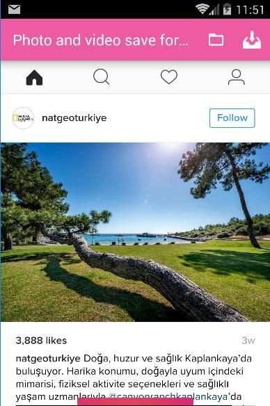 Instagram Foto ve Video İndir screenshot 2