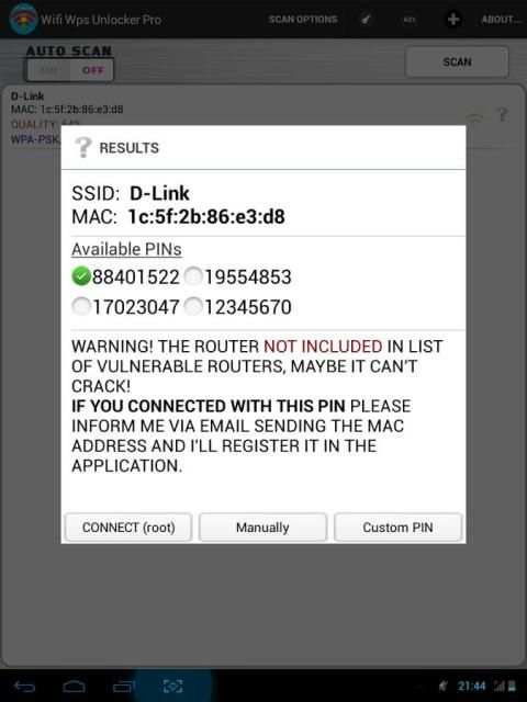 Wifi Wps Connect Pro Prank screenshot 2