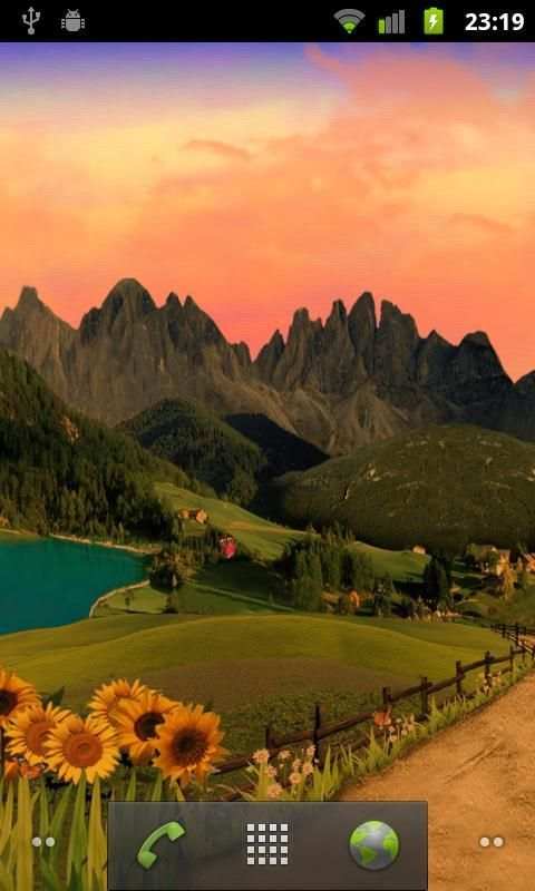 Mountain Live Wallpaper screenshot 7