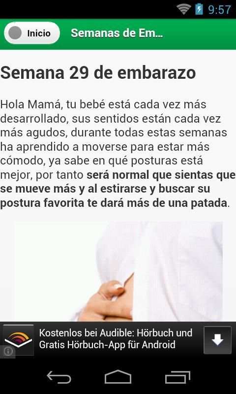 Semanas de Embarazo screenshot 3