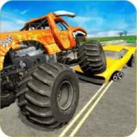 Monster Truck Traffic Destruction Racing Games