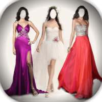 Evening Gown Photo Montage