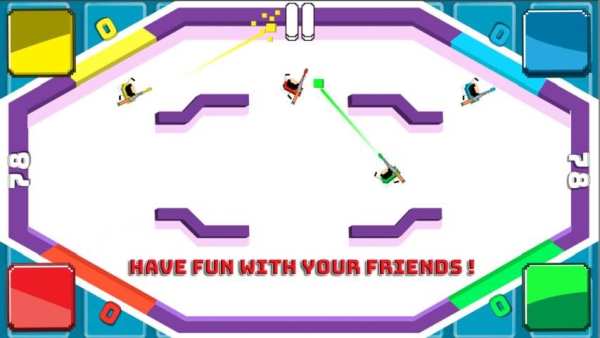 Funny Guns: 2, 4 Player Games screenshot 5