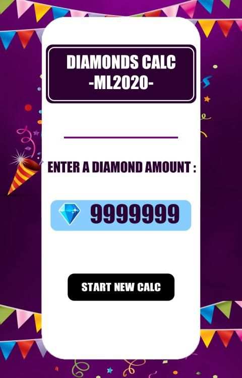Free Diamonds Counter for Mobile Legendss™ | 2020 screenshot 2