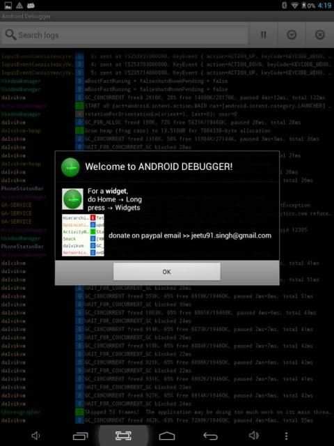 Debugger for Android Apps स्क्रीनशॉट 11