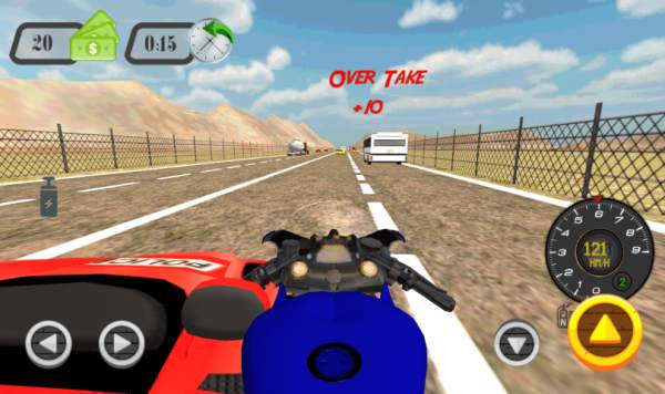 Moto Racing 3d screenshot 2