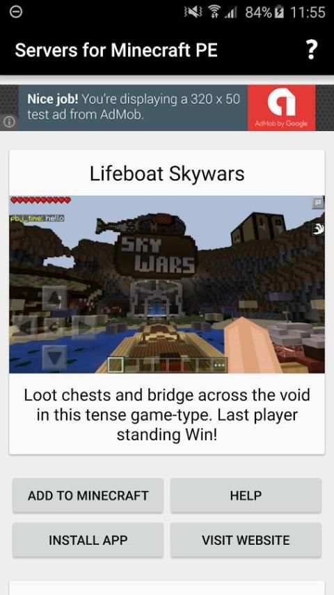 Servers for Minecraft PE screenshot 1