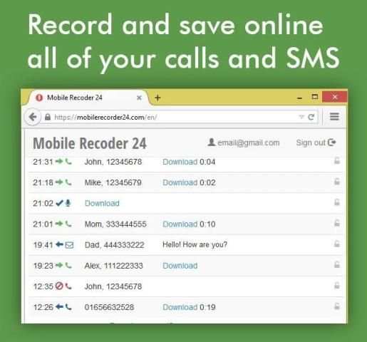 Hidden Call Recorder скриншот 4