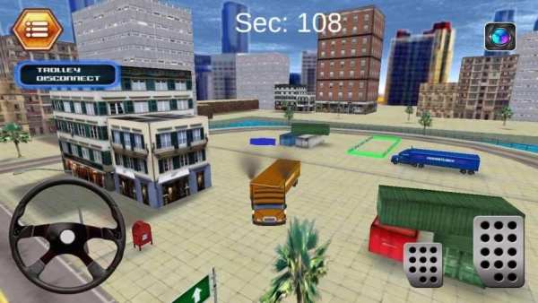 Car Transporter Parking Game screenshot 1