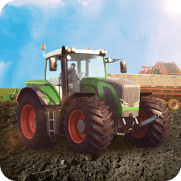 Labor Tractor &amp; Food Truck SIM أيقونة