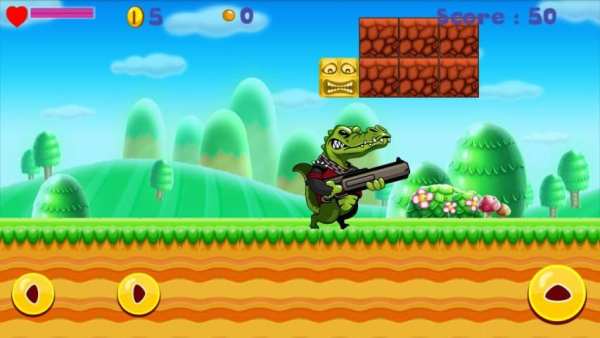 Angry Croco Jungle Adventure скриншот 5