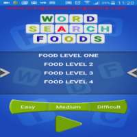 Word Search Foods