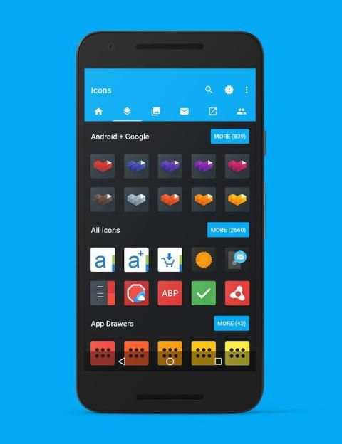 Quada - Icon Pack 10 تصوير الشاشة
