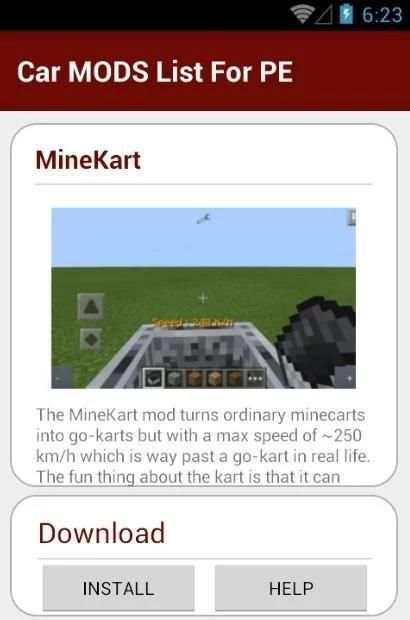 Car MODS List For PE screenshot 2