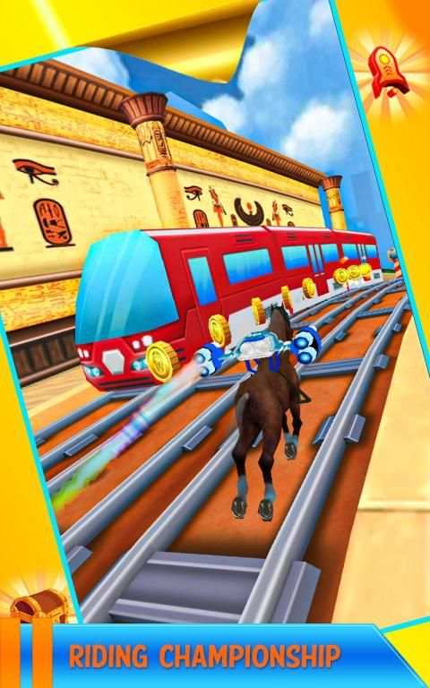 Endless Horse Run: Ride Simulator screenshot 1