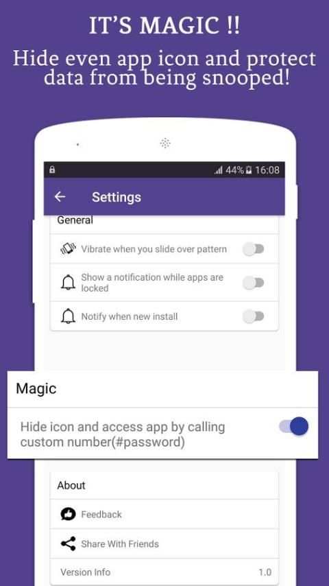 AppLock : app lock for android स्क्रीनशॉट 4