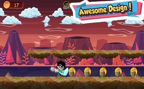 Teen robins titan Run 5 تصوير الشاشة