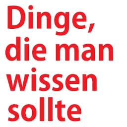 Dinge die man wissen sollte icon