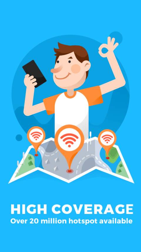 Dolphin Free WiFi - Free Hotspots Passwords screenshot 5