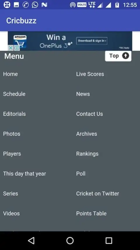 Crickbuzz स्क्रीनशॉट 3