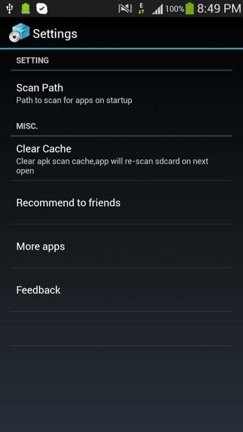 Apk installer For Android 1 تصوير الشاشة