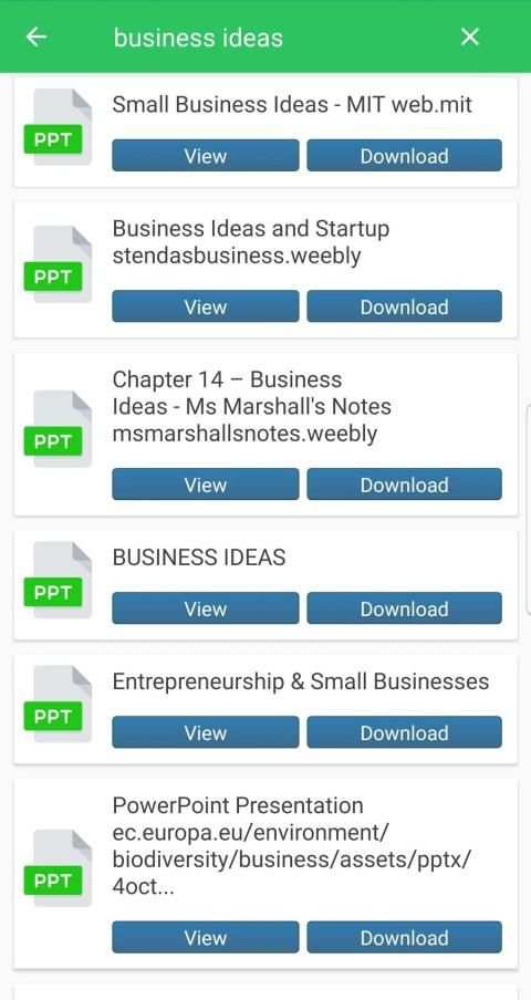 Slide Downloader : Powerpoint PPT Download, Search screenshot 3
