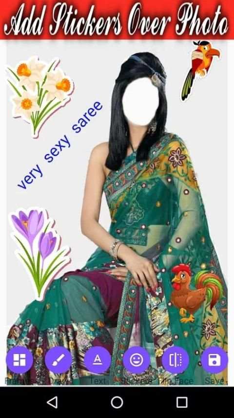 Women Saree Fashion Montage screenshot 6