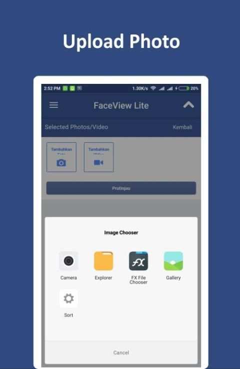 FaceView for Facebook Lite 6 تصوير الشاشة