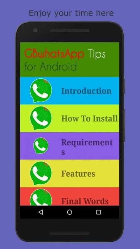 GBWhatsApp Free Tips screenshot 1
