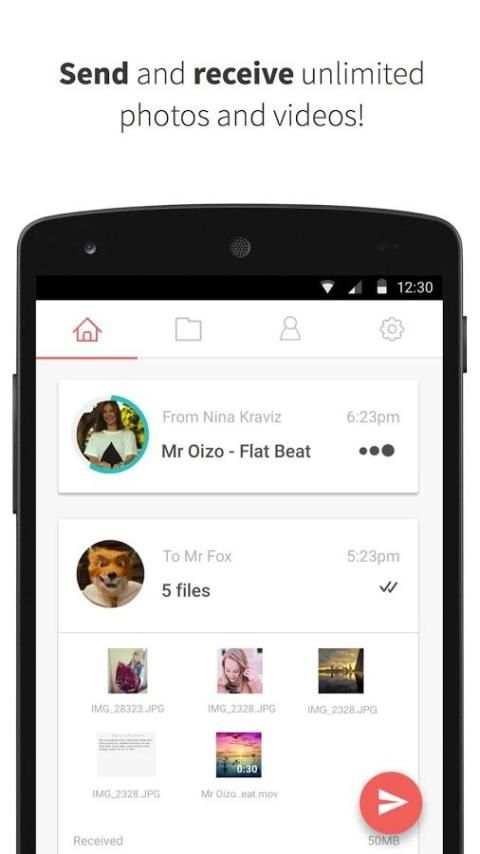 File transfer by Infinit screenshot 6