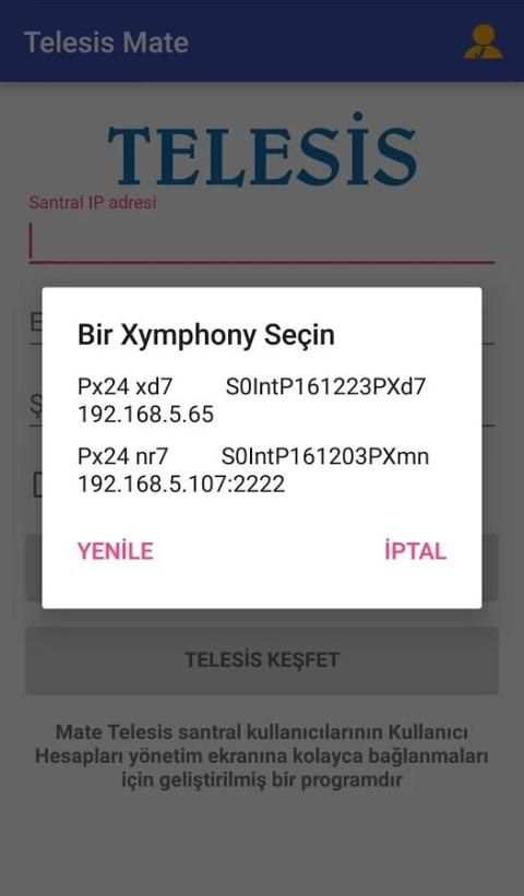 Telesis Mate скриншот 3