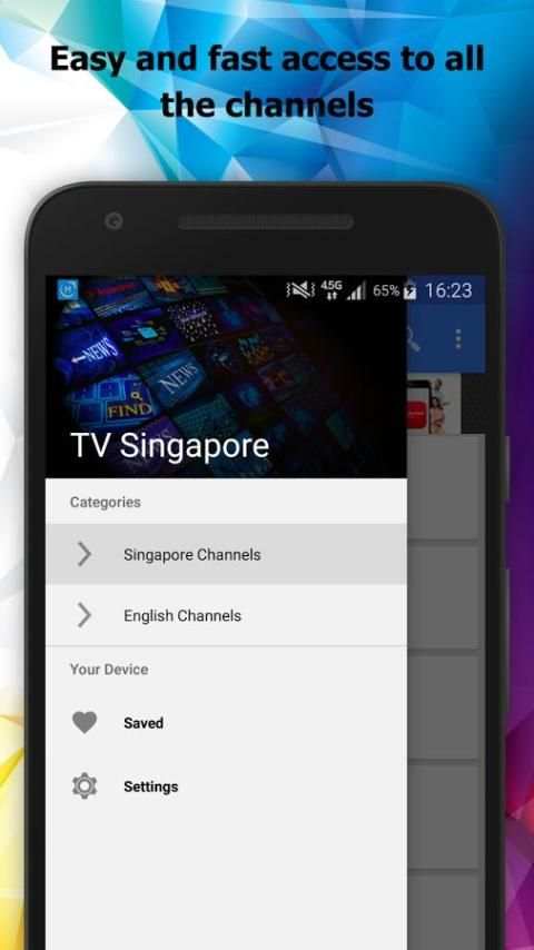 TV Singapore Channels Info स्क्रीनशॉट 4