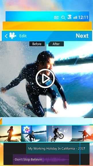 Video Editor- Movie Maker स्क्रीनशॉट 4