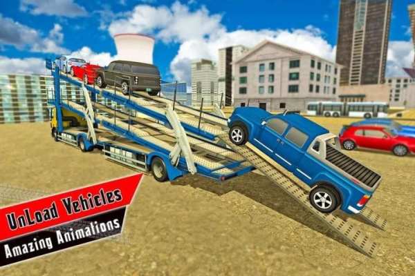 Multi Truck Car Transport 2017 screenshot 3