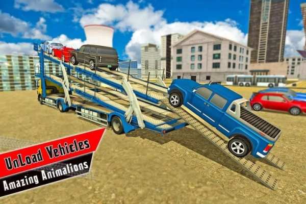 Multi Truck Car Transport 2017 screenshot 8