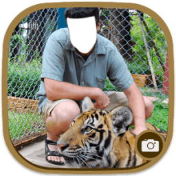 Wild Animal Photo Suit أيقونة