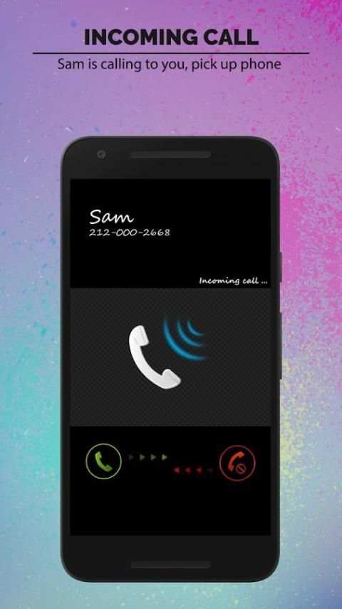 Ложный вызов и SMS Pro. скриншот 1