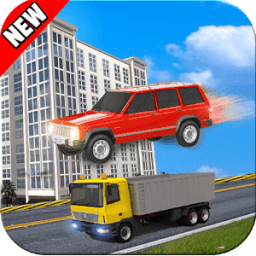 реальный автомобиль трюк 3D иконка