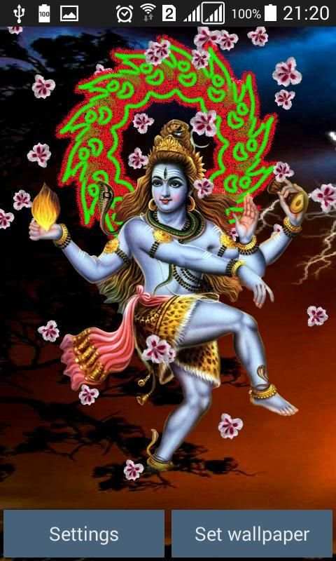 Lord Shiva Live Wallpaper स्क्रीनशॉट 3