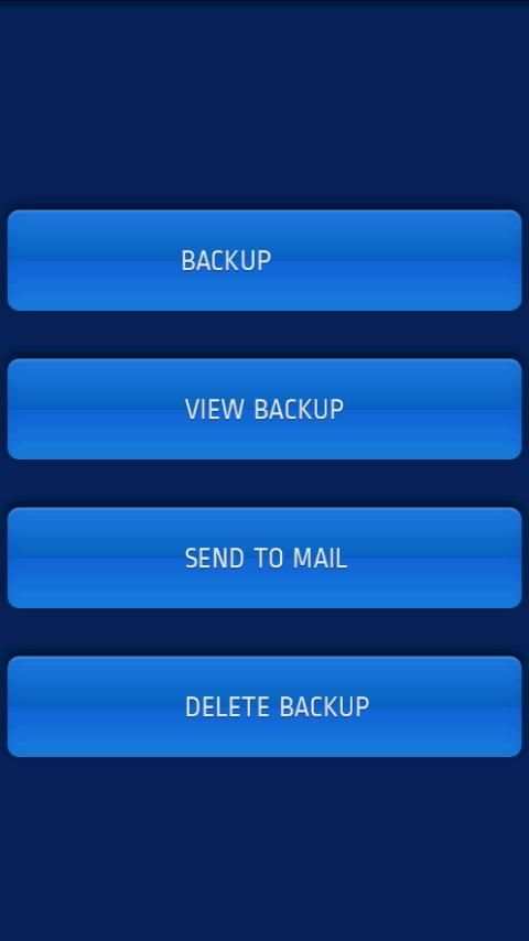 Backup Manager 1 تصوير الشاشة