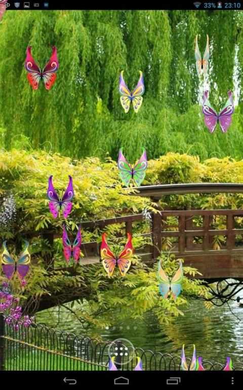 Nice Butterflies on Screen 2 تصوير الشاشة