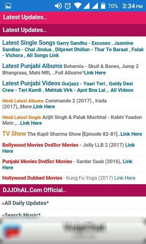djjohal hindi movies download 2016