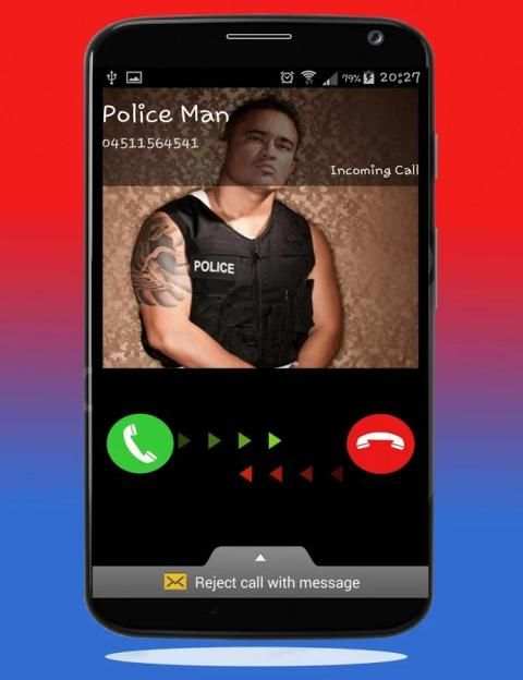 Police Calling App - Fake Call screenshot 2