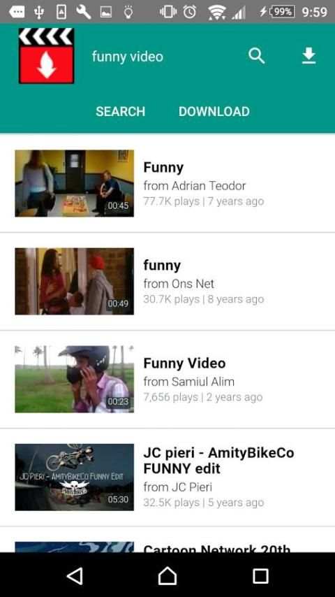 Tube Video Downloader स्क्रीनशॉट 1