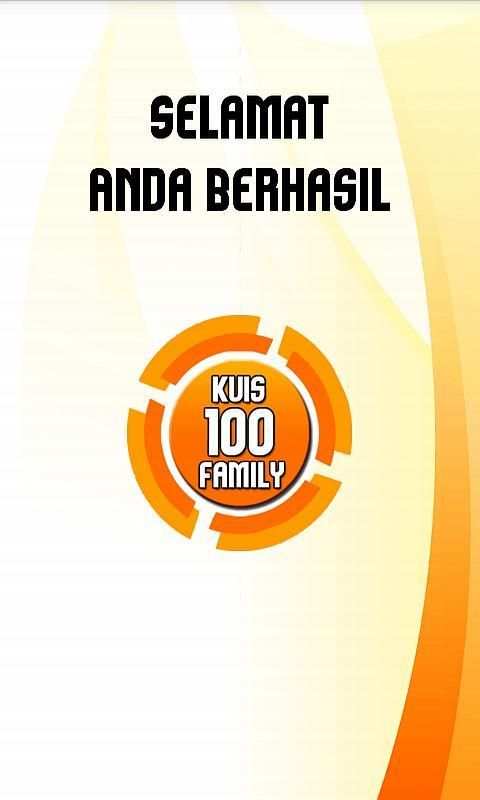 Kuis Family 100 скриншот 1