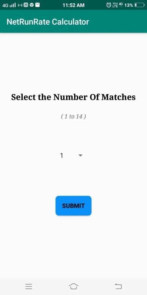 Net Run Rate Calculator screenshot 4