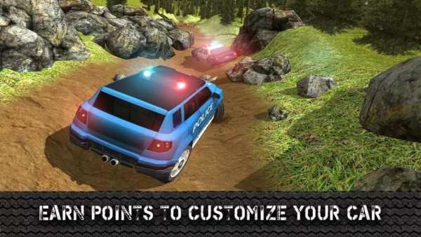 SWAT Offroad Police Car Racing скриншот 2
