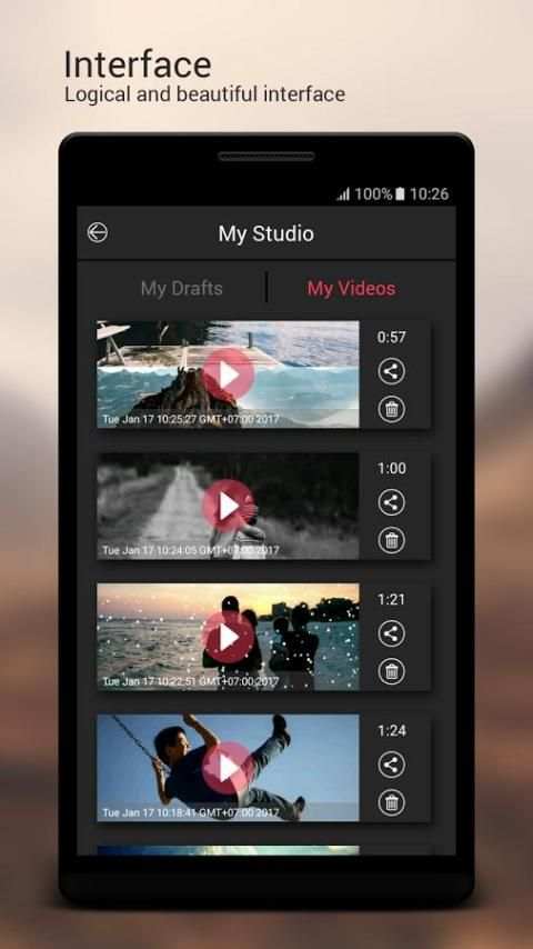 Video Maker Movie Editor Pro скриншот 5