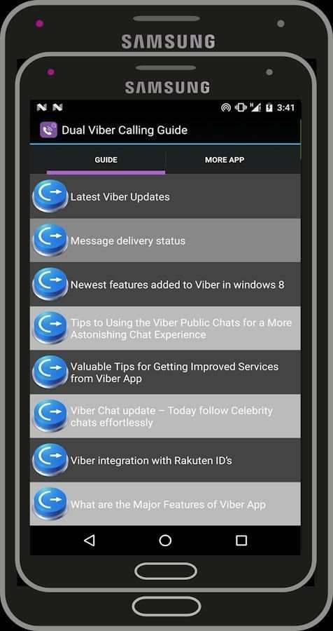 Guide Viber Messenger Calls screenshot 1